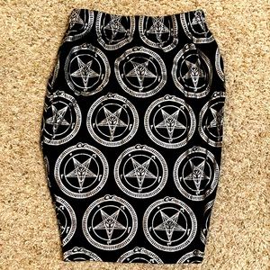 Pentagram Baphomet Skirt!